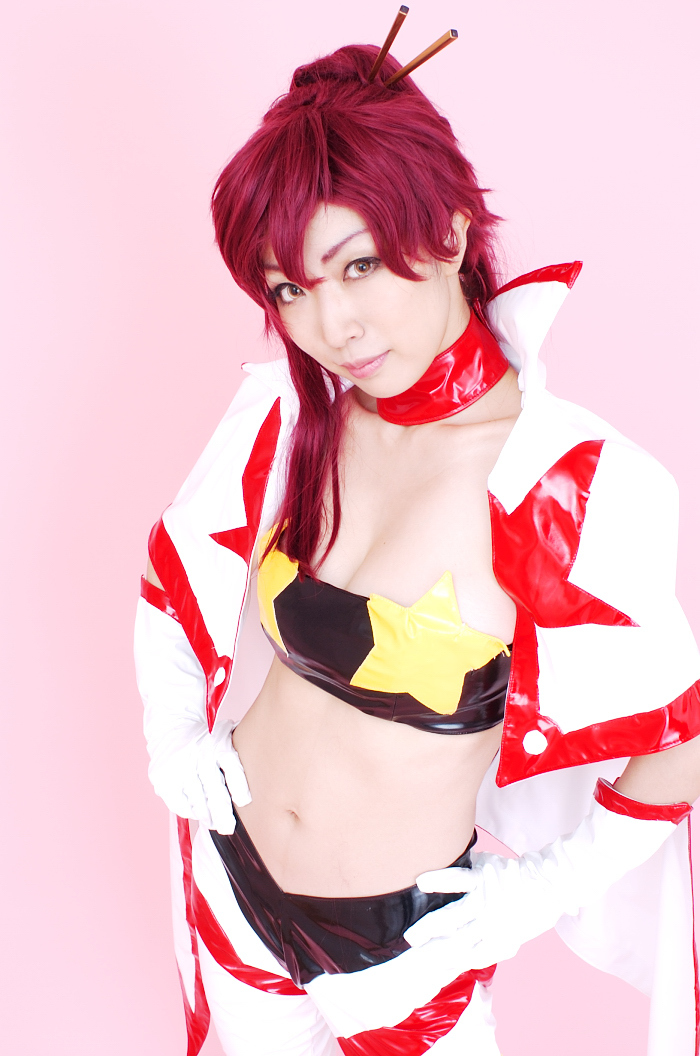 [Cosplay]  Tengen Toppa Gurren Lagann - Big Tits Yoko